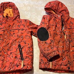 Cat and Jack 4T winter coats with inserts
